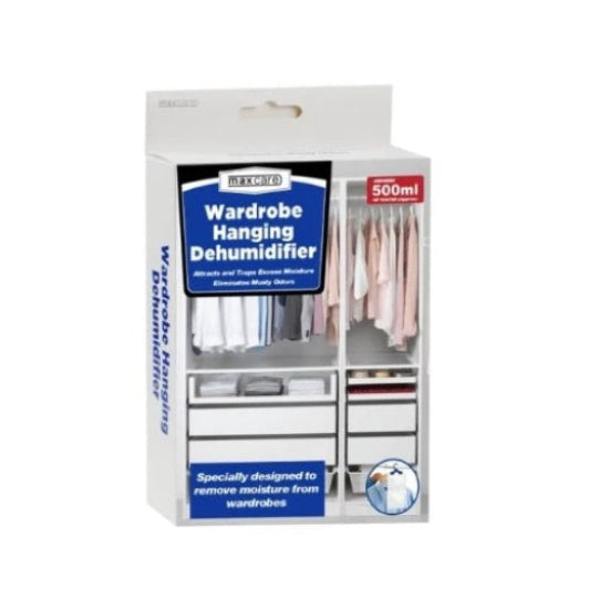 Dehumidifier, Wardrobe Hanging, 500ml