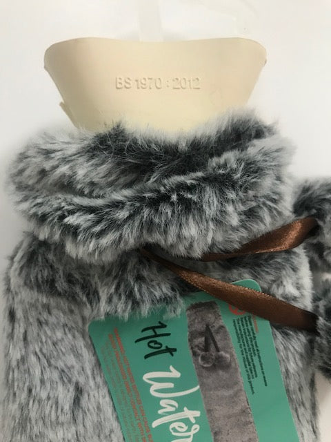 Long Hot Water Bottle With Cover NOW ONLY