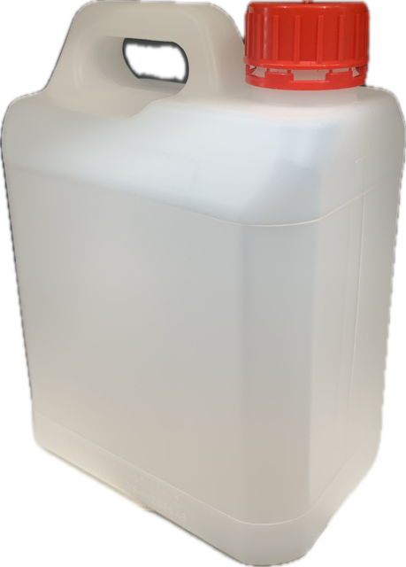 2 Lit DG Nat Jerry Can 38mm Neck Red Cap