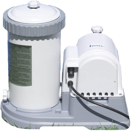 Avenli 5.49m x 2.8m x 1.22m (18'x9.2x48") Frame Plus Rect Pool Set With Cartridge 2500 Gallon Pump