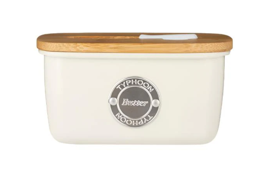 Typhoon Living Butter Dish Cream