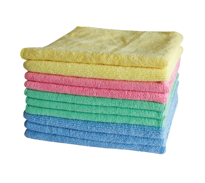 Filta Vissy Commercial Microfibre Cloth Orange 40 cm X 40 cm Pack of 10