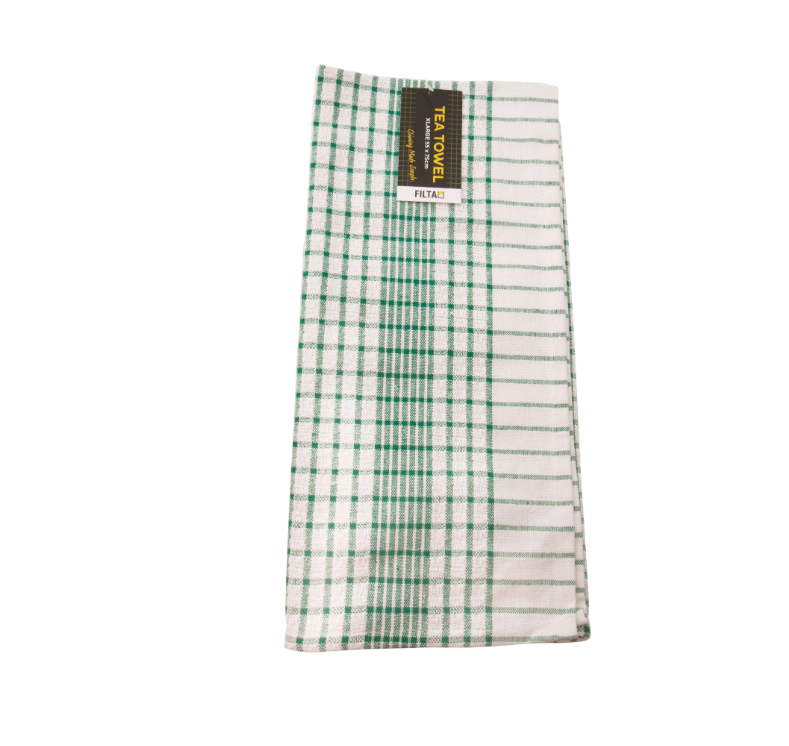 Filta Xl Cotton Tea Towel Blue (55 cm X 75 cm) Pkt of 10