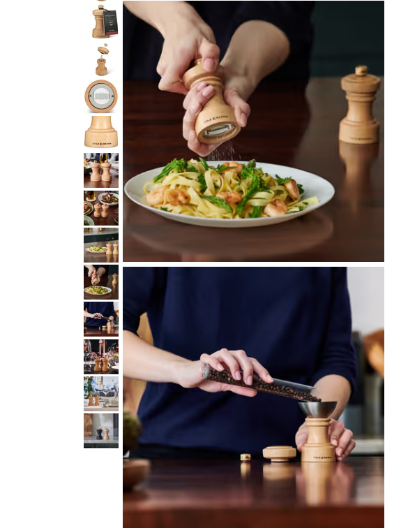 Hoxton Beech Salt/Pepper Mill