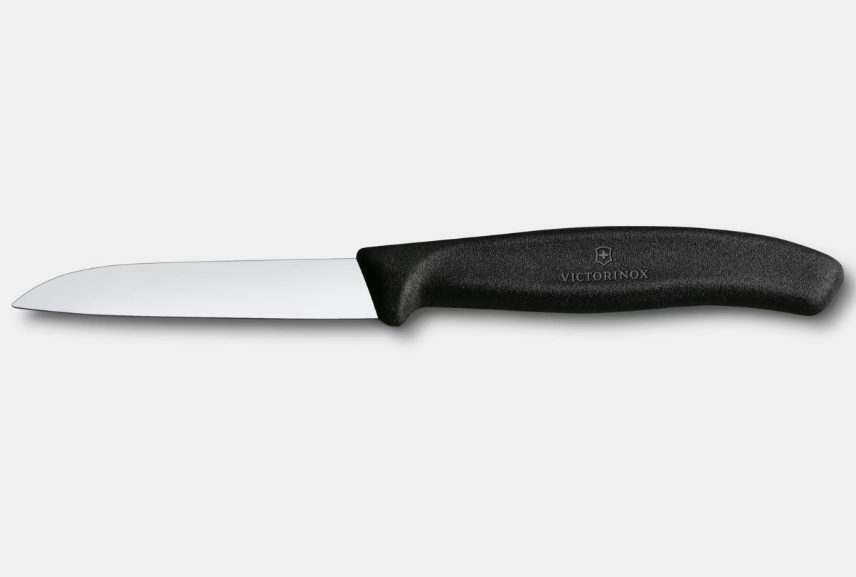 Paring Knife, 8 cm Pointed Tip, Black