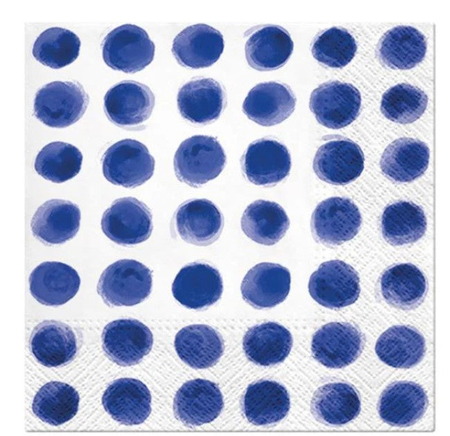 Paw Lunch Napkins 33cm Watercolour Dot