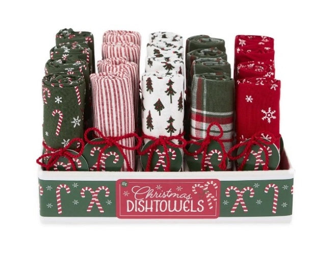 Deck The Halls Dishtowels Assorted Designs