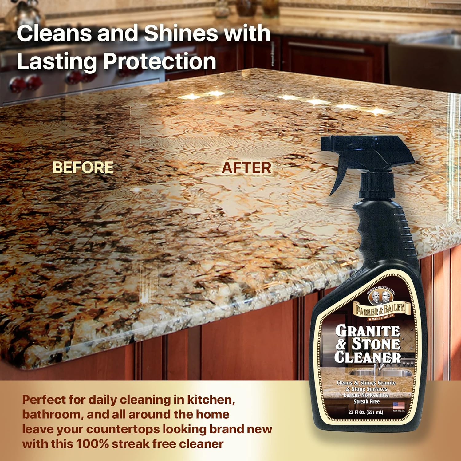 Parker & Bailey - Granite & Stone Cleaner 708ml