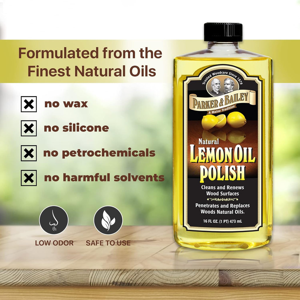 Parker & Bailey - Lemon Oil Polish 473ml