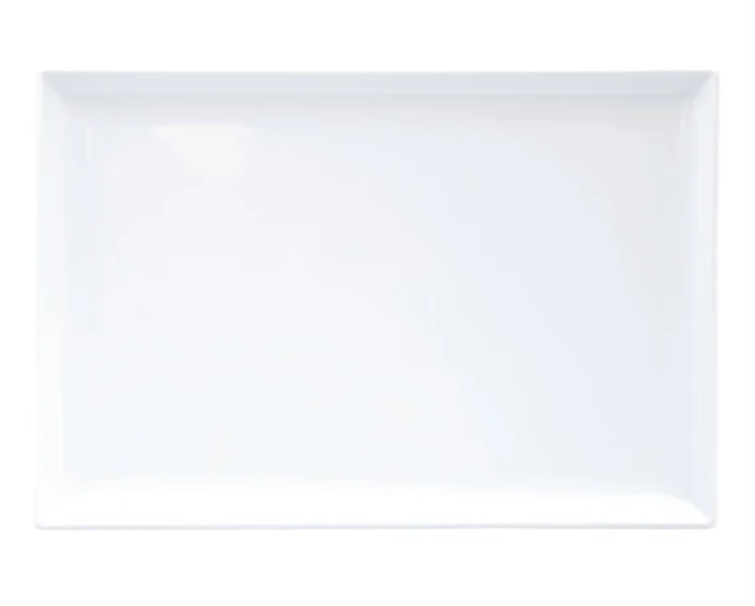 Rectangular Platter Wide Rim White 48x30x2.7cm WAS $49.99 NOW
