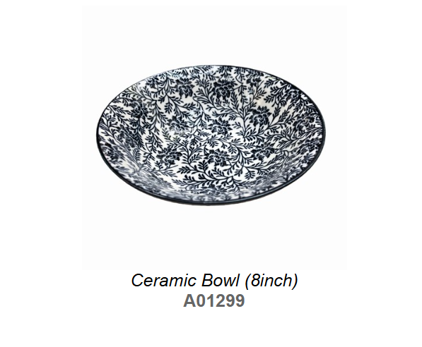 Painted Ceramic Bowl