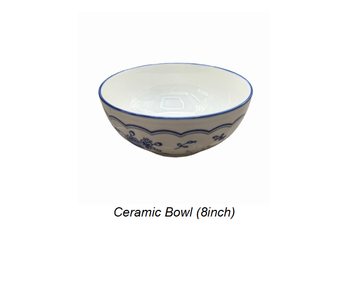 Painted Ceramic Bowl