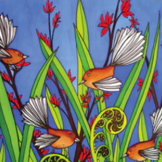 Jo May Acrylic Coaster W Rubber Feet - Single