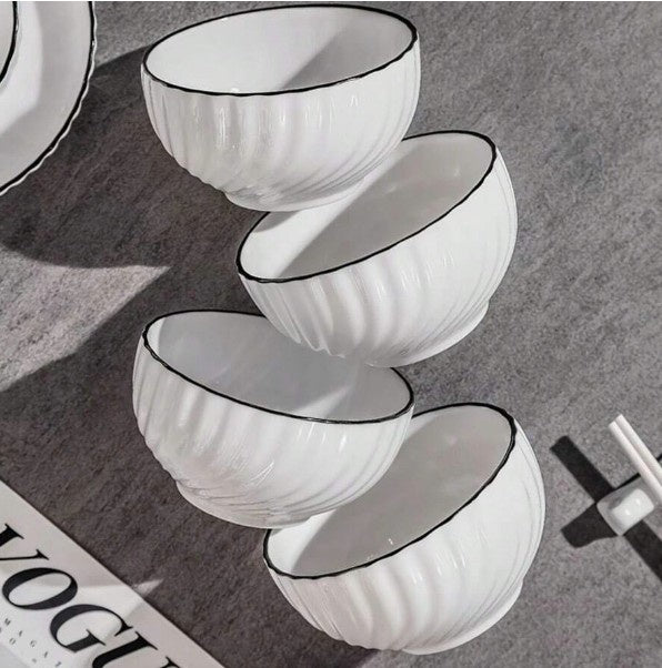 Handmade Ceramic Rice/Soup Bowl 11.5cm