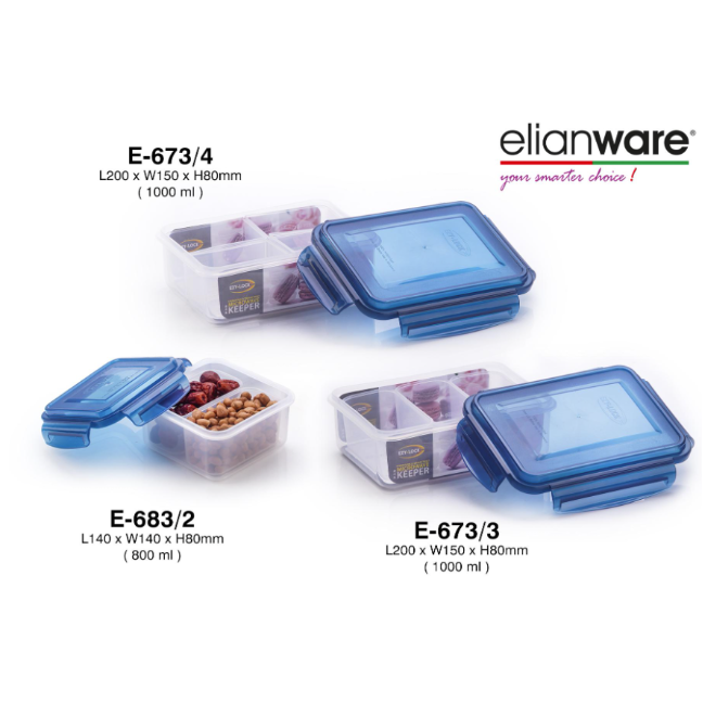 Ezy-Lock Container Rectangular