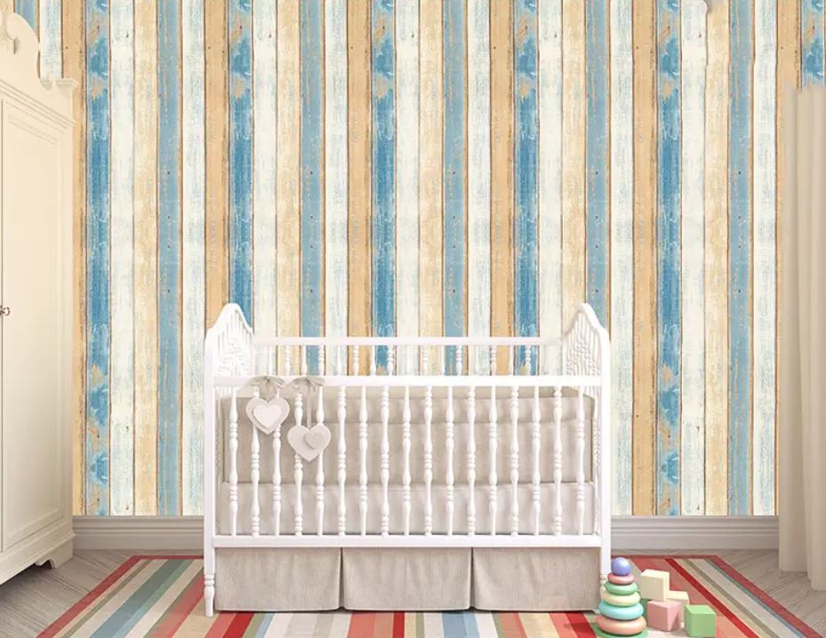 Self-Adhesive PVC Wall Paper/ Cupboard Liner, Mediterranean 45cm Per Meter