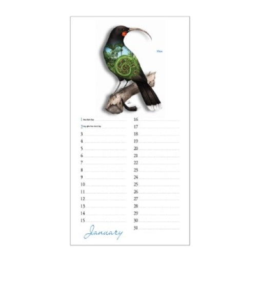 Calendar NZ Various Styles NOW