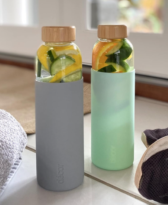 Décor Zen Glass Bottle Assorted 600ml