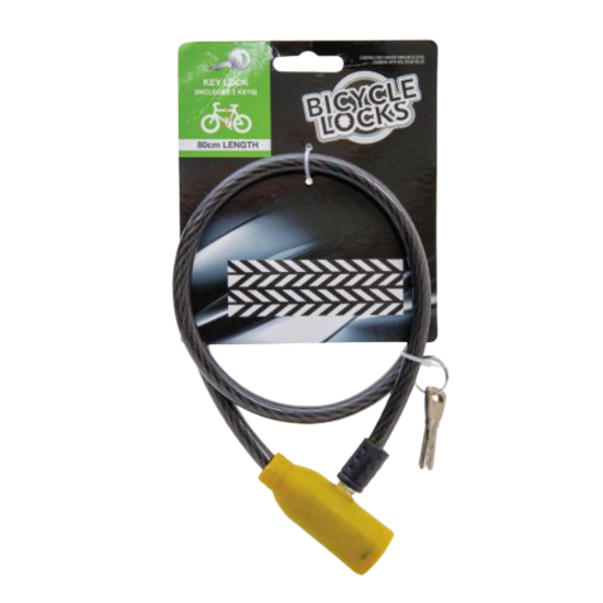 Bicycle Cable Lock 80cm