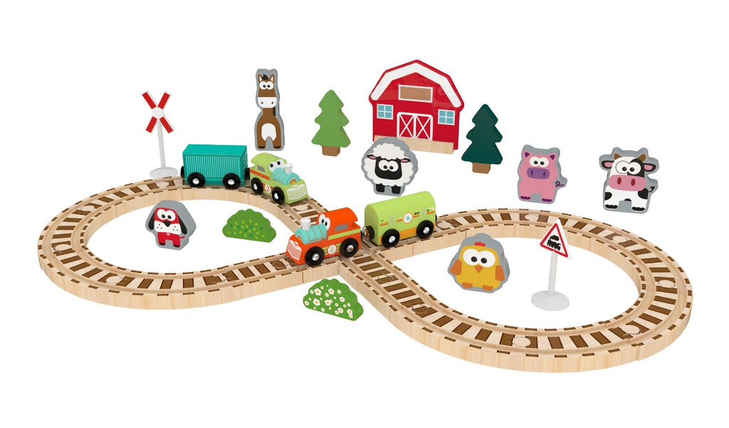 J'adore Farm Train Set