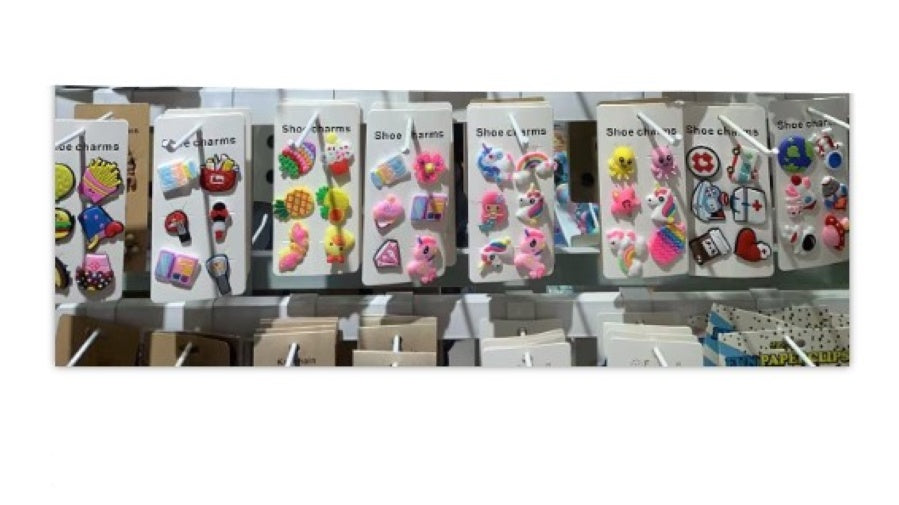 Shoe Charms 6 Piece Pk
