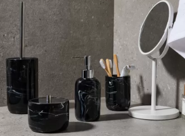 Soap Dispenser Black Marble