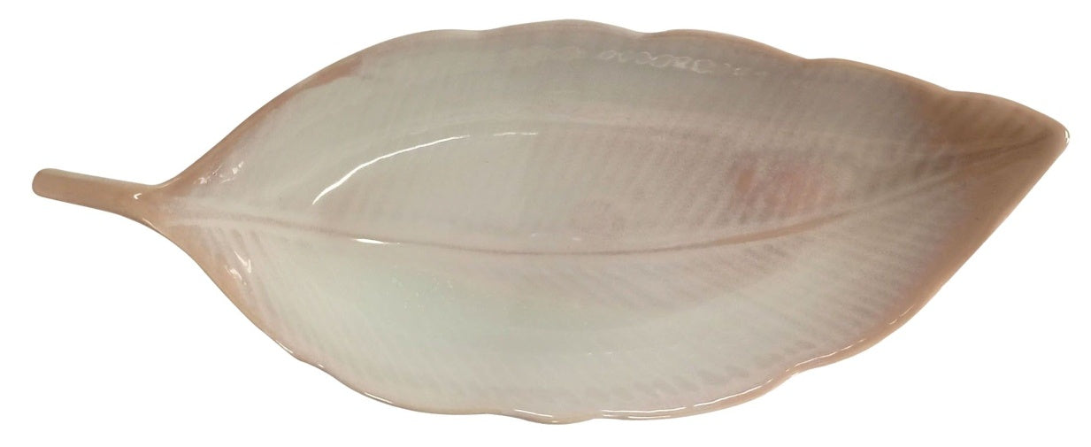 Lyra Long Leaf Plate Blush