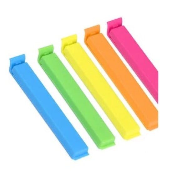 MC Colour Bag Clips 15's