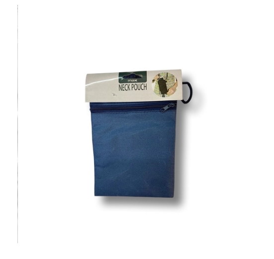 Maxcare Travel Neck Pouch Polyester 140x185mm