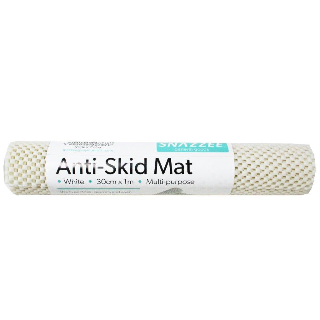 Snazzee Grip Mat White 1m X 300mm In Srt