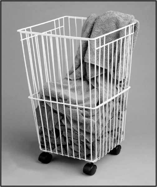 Laundry Basket - White