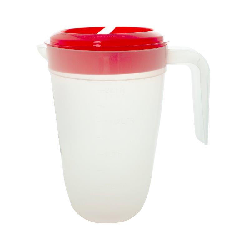 Juice Jug, 2 Lit Plastic, 3 Assorted Colours