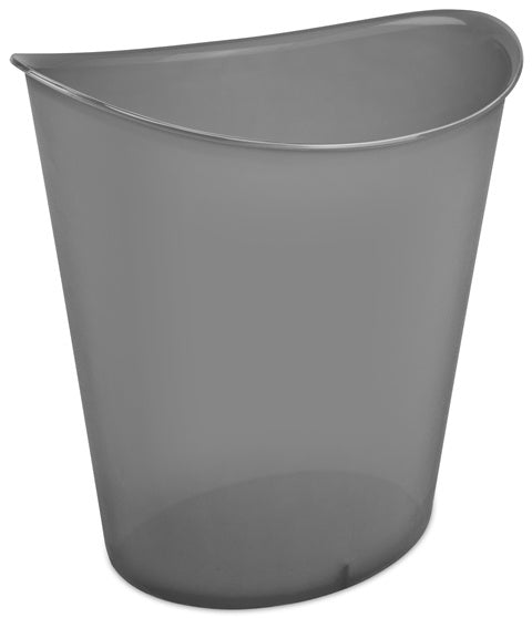 Sterilite Oval Waste Tidy 11.4L - Grey