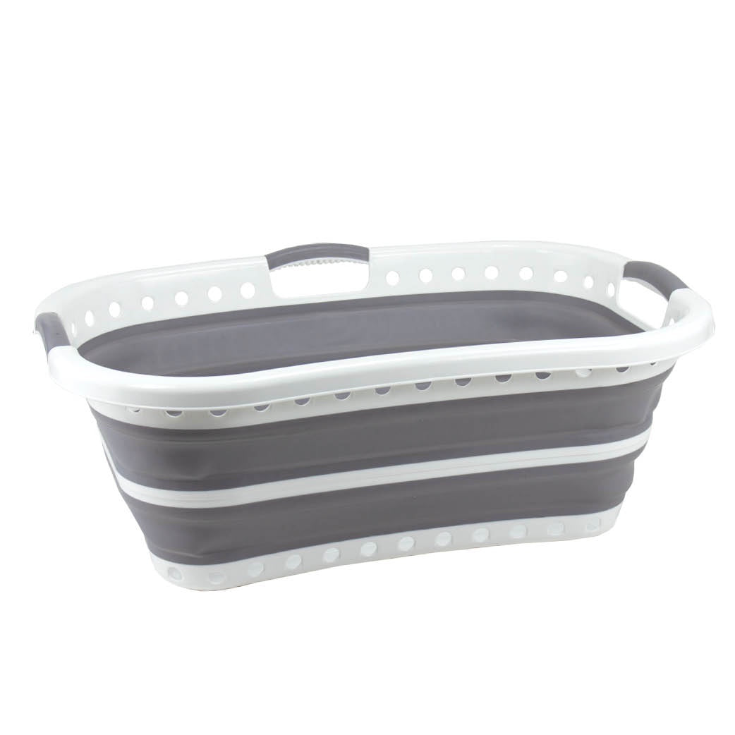Collapse-A Hip Hugger Basket Grey
