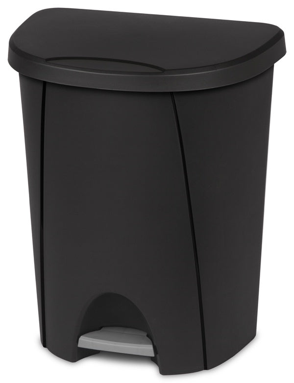 Sterilite StepOn Tidy 25L – Black