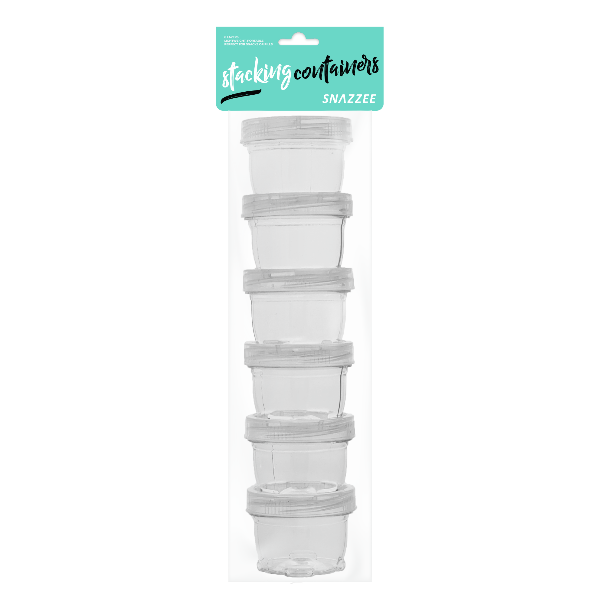 Extra Small Stacking Containers 6 Piece