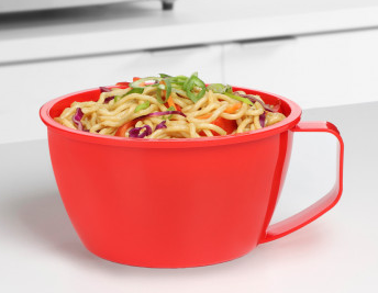 Sistema® Microwave™ Noodle Bowl – 940ml Red