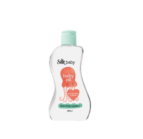 Silk Lavender & Chamomile Baby Oil 200ml