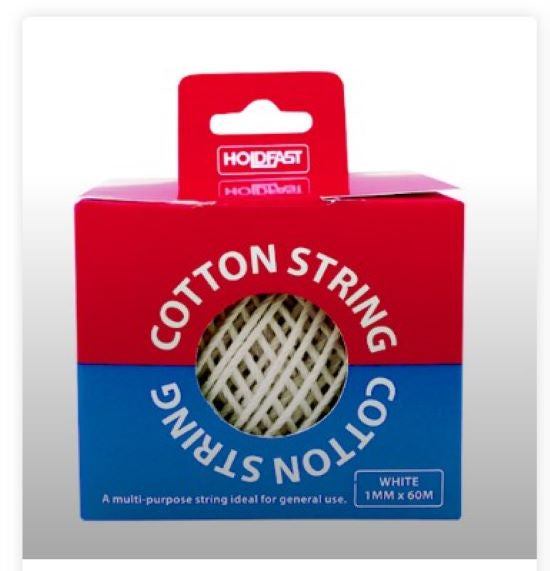 Holdfast Cotton String 1mm x 60m Natural