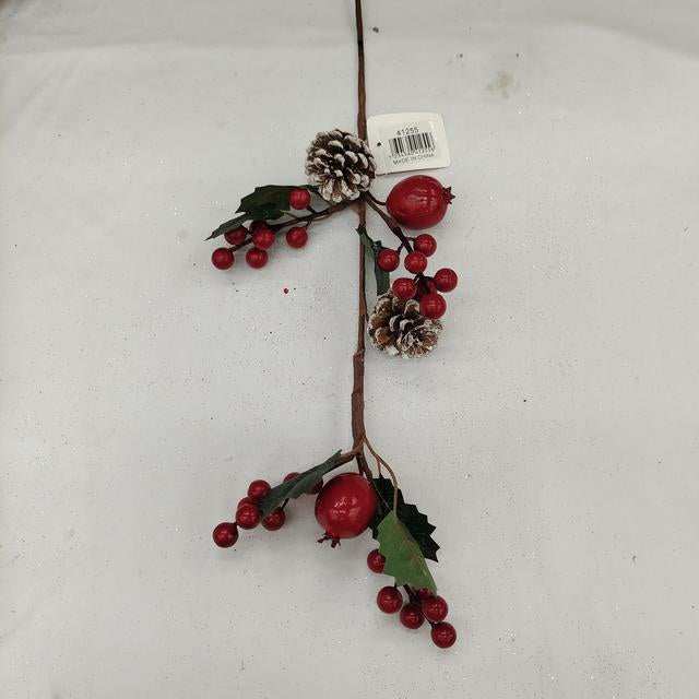 Pinecone Holly Sprig