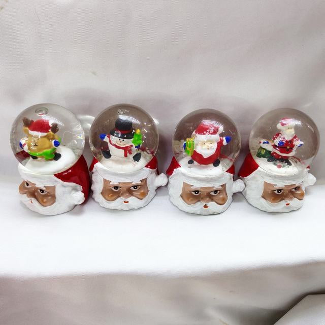 Christmas Glass Snow Ball Globe