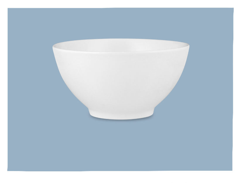 Wilkie Rice Bowl 12.5cm - New Bone
