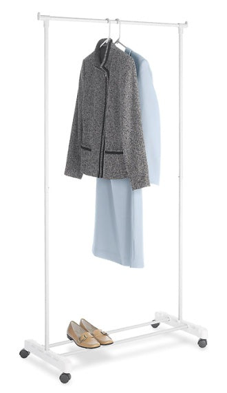 Rolling Garment Rack White