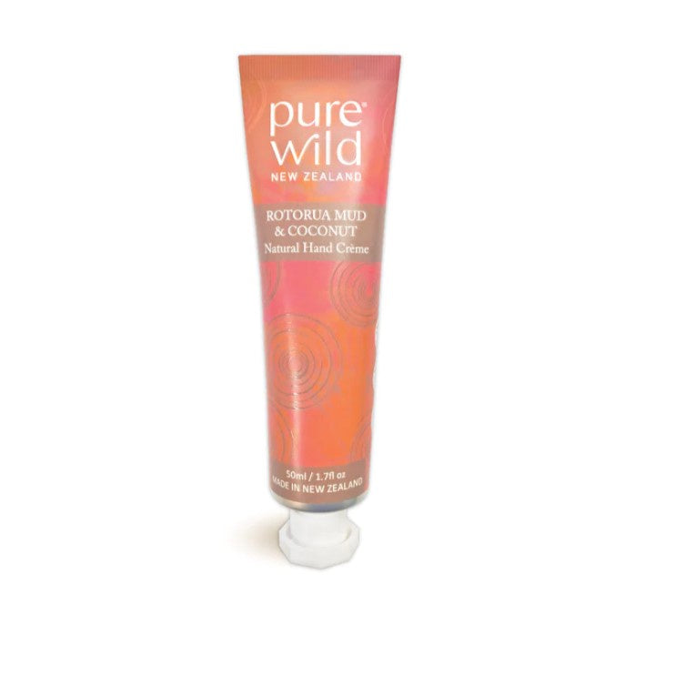 Hand Cream, Rotorua Mud & Coconut, Pure Wild