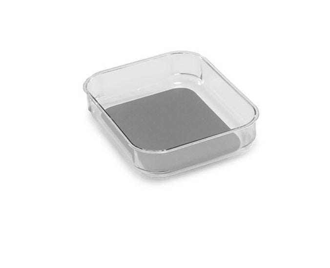 Clear Soft Grip Bin 20.00 x 16.51 x 4.78 cm