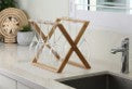 Bamboo 8 Wine Glass Drainer