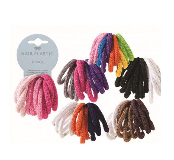 Hair Elastic 12 pk