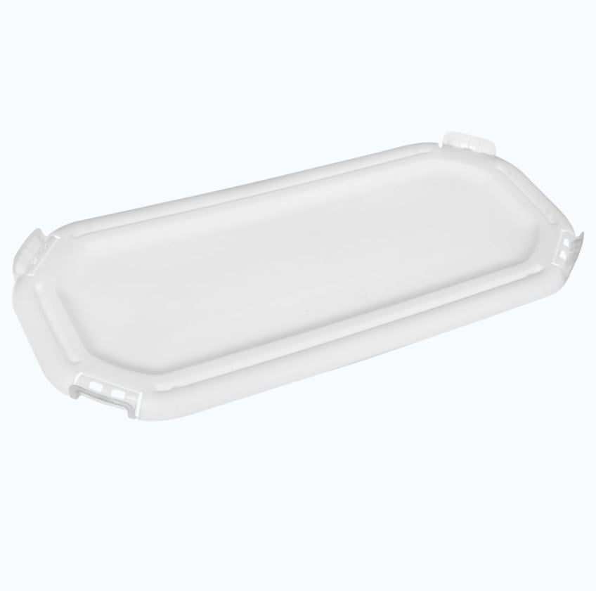 BonsonTE™ PP Rectangular Lid for Tamper Evident 5L Ice Cream Container, Single