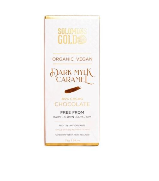 Dairy Milk Caramel 45% - Certified Vegan Organic