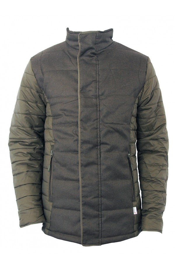 Brunner Mens Insulated Green Jacket Large